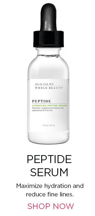 Hydrating Peptide Serum. Shop Now.